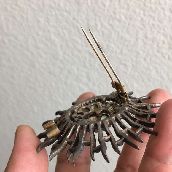 đź–¤SUPER RARE Alfred Philippe Sterling silver fur clip brooch - Picture 8 of 16